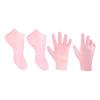 Moisturizing Foot Care Socks Made of SEBS, 1 Pair, Pink view 1