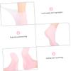 Moisturizing Foot Care Socks Made of SEBS, 1 Pair, Pink view 3