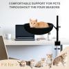 360° Rotatable Adjustable Cat Desk Bed view 3