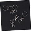 Metal Key Rings with Clasps, 60 Pieces view 3