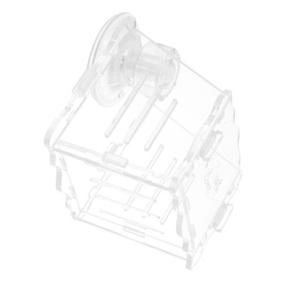 ifundom Clear Plastic Aquarium Plant Holder with Suction Cup