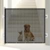 Retractable Dog & Cat Gate, 76 cm High, No-Drill Pet Safety Gate for Terrace, Balcony, Stairs, Hallway, Garden & Bathroom view 2