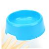 HEMOTON 2-Pack Non-Slip Plastic Pet Bowls, BPA-Free, Blue view 3