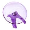 HEMOTON Quiet Purple Plastic Hamster Wheel for Small Rodents view 1