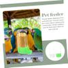 Toddmomy 2-Pack Automatic Bird Feeder with Water Container view 3
