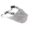 Pssopp Adjustable Dog Muzzle for Safe Chewing Prevention, Breathable Outdoor Use, Gray (XS) view 3