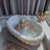 Inflatable Baby Bathtub, Portable Foldable Pool, 35.43 x 21.65 in view 3