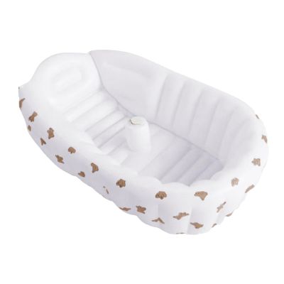 Inflatable Baby Bathtub, Foldable, Portable, Ergonomic Support Seat
