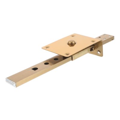 Gatuida Salon Chair Headrest Bracket Replacement Part, Stainless Steel Adjustable Lift Holder for Barber Chairs, Ergonomic, Gold-Tone, Easy Installation
