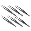 SHERCHPRY 3 Sets of Stainless Steel Eyelash Tweezers with Precise Tips view 1
