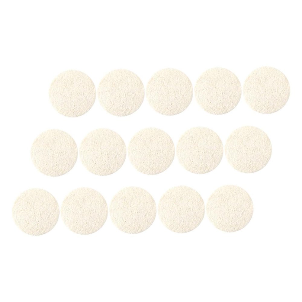 Veemoon 15-Piece Natural Loofah Facial Exfoliating Pads for Gentle Cleansing and Deep Exfoliation
