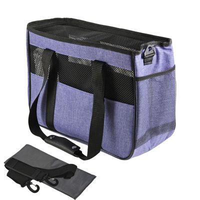 Small Pet Carrier Bag with Multiple Pockets for Safe Transport