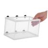 BESPORTBLE 2-Piece Aquarium Fish Breeder Box with Fine-Mesh Isolation and Divider for Fry view 4