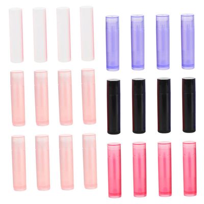 VALICLUD 40-Pack Empty Lipstick Tubes for DIY Lip Balm and Lip Gloss