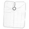 ERINGOGO High-Quality Transparent Hairdressing Cape, Durable, Breathable Plastic, White Transparent view 1