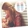 FUNOMOCYA 4 Pairs Reusable Nursing Pads, Washable Soft Breast Pads view 4