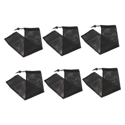 Supvox 6-Piece Hanging Polyester Mesh Bird Feeder Bags