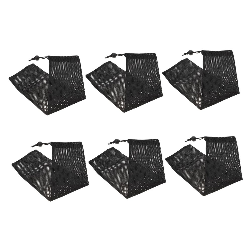 Supvox 6-Piece Hanging Polyester Mesh Bird Feeder Bags