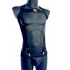 JOCKMAIL Men's Jockstrap with Adjustable Straps, Breathable Double-Strap Underwear for Sports and Clubwear, XL, 257 Black view 3