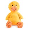 Zappi Co Yellow Duck Plush Dog Toy view 1