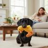 Zappi Co Yellow Duck Plush Dog Toy view 2