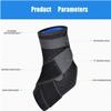 Ankle Support Brace - Adjustable Wrap for Weak or Sprained Ankles, Ligament Injuries and Posterior Tibial Tendon Dysfunction, Elastic Strap for Women and Men, Standard Model, XL view 3