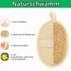 SHYSBV 4-Pack Natural Luffa Body Sponges view 3