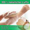 SHYSBV 4-Pack Natural Luffa Body Sponges view 4