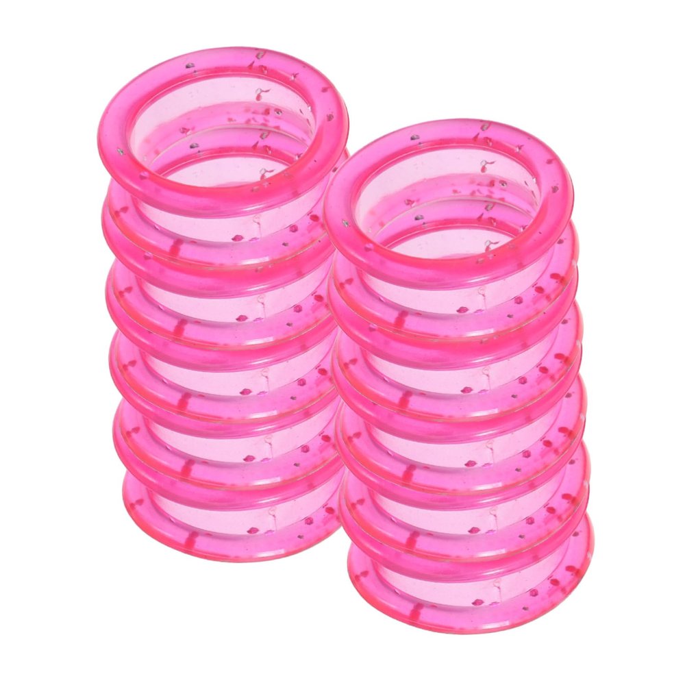 Kichvoe 12-Piece Silicone Finger Rings for Scissors