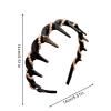 High-Crown Vintage Tooth-Design Hair Band Set view 2