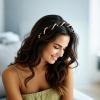 High-Crown Vintage Tooth-Design Hair Band Set view 3