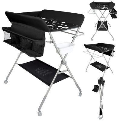 homewell Baby Changing Table, Foldable and Height-Adjustable