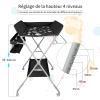 homewell Baby Changing Table, Foldable and Height-Adjustable view 2