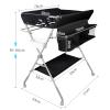 homewell Baby Changing Table, Foldable and Height-Adjustable view 3