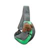 VICASKY Pet Carrier Shoulder Bag, Green Polyester, Size S, Mesh Pattern, Lightweight and Durable view 4