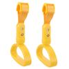 2-Piece Yellow ABS Safety Handles for Buses and Trains, for Seniors view 1