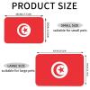 WZYCWB 40 x 60 cm Tunisian Flag Pet Placemat, Foldable Non-Slip Feeding Mat for Cats and Dogs view 3