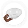 Gatuida 3-Piece Transparent Acrylic Facial Wash Basins with Korean Design view 4