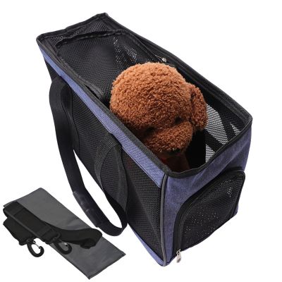 Multifunctional Cat Carrier Bag with Multiple Pockets