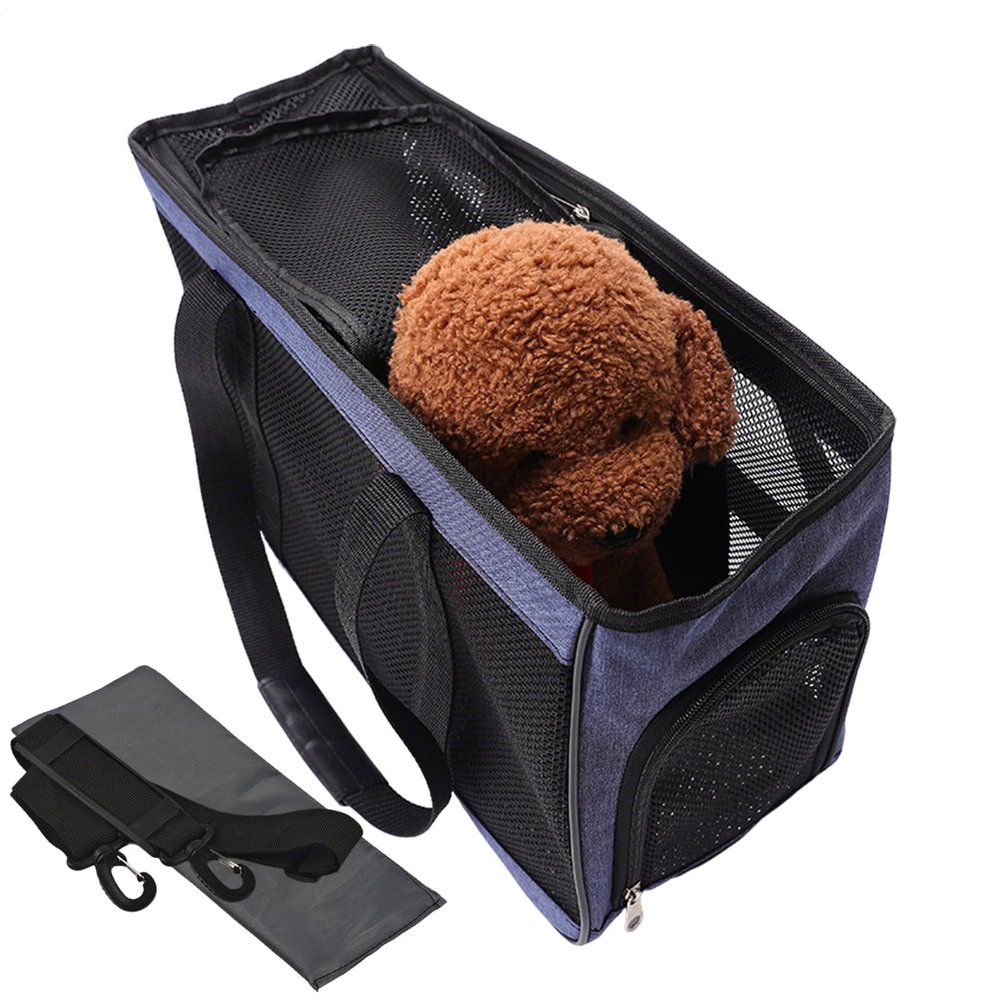 Multifunctional Cat Carrier Bag with Multiple Pockets