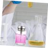 DECORNIJIA 2-Pack Refillable Transparent Glass Pump Bottles view 3