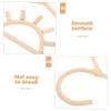 ULTECHNOVO Rattan Hangers for Baby and Children's Clothing view 3