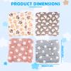 Ziyonix 4-Pack Plush Pet Bed for Small Animals view 2