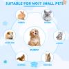 Ziyonix 4-Pack Plush Pet Bed for Small Animals view 4