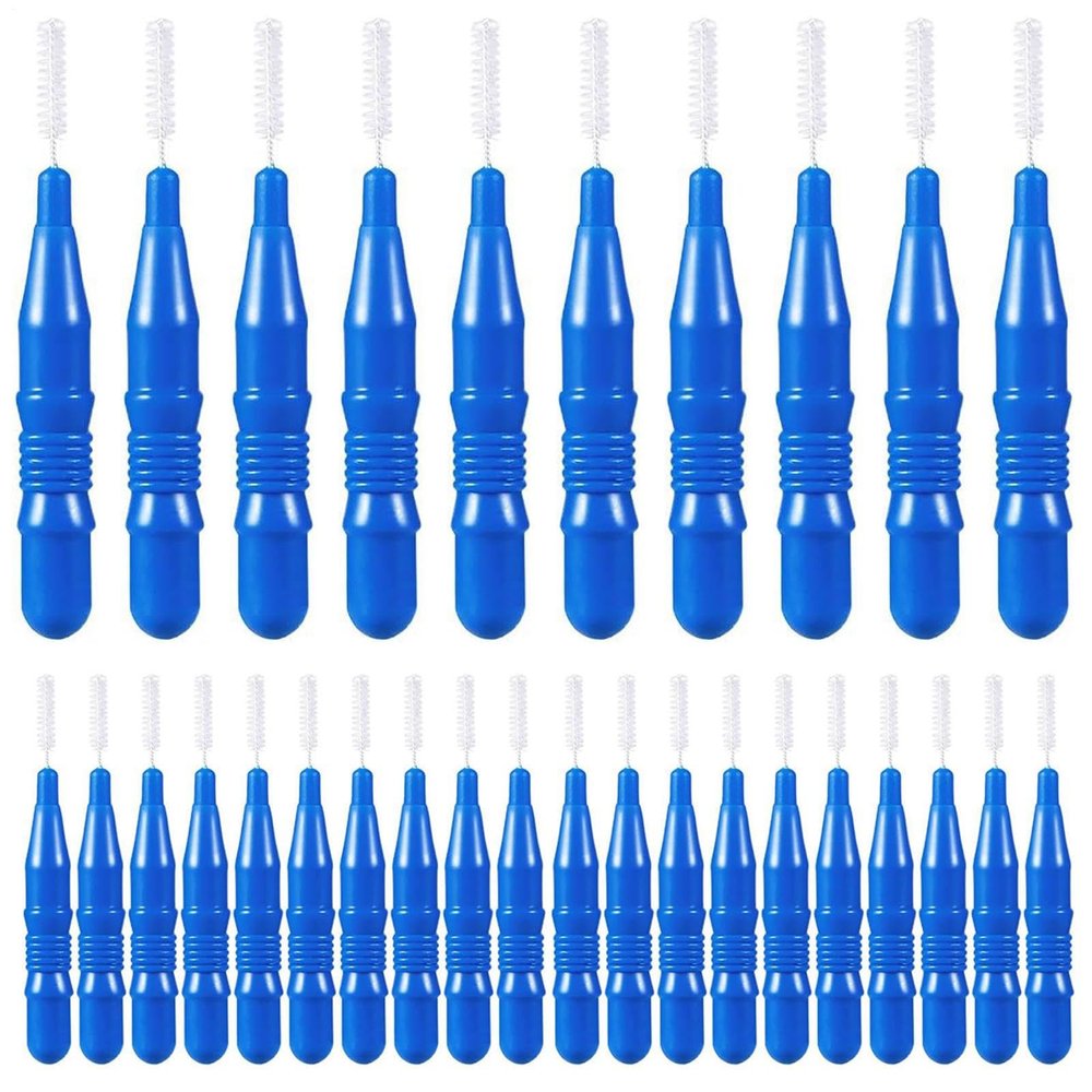 Interdental Brushes, Multifunctional Soft-Bristle Picks