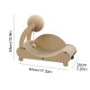 Cat Scratching Bed Armchair with Interactive Toy Ball view 2