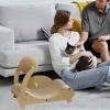 Cat Scratching Bed Armchair with Interactive Toy Ball view 3