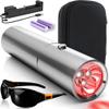 Portable Red Light Therapy Lamp for Muscle and Joint Pain, Body and Face view 1