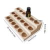 Essential Oil Wood Tiered Rack, Bottle Display Holder view 2