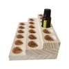 Essential Oil Wood Tiered Rack, Bottle Display Holder view 3